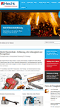 Mobile Screenshot of hecht-haustechnik.de